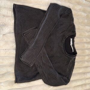 Urban Outfitters Dark Gray Crewneck Sweater